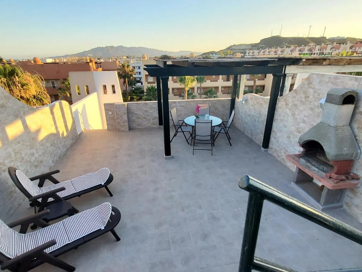 Atico Duplex Con Piscina Privada Y Vistas Al Mar En Paraiso De Vera! Apartment